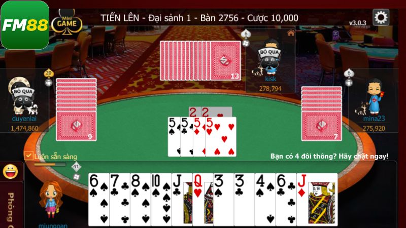 Tiến Lên Miền Nam Fm88 - Đấu Trí Đỉnh Cao, Thắng Lớn Mỗi Ván 3 Bí kíp chơi game bài dành thắng lớn từ các cao thủ